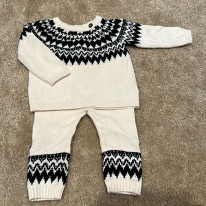 Baby girls knitted matching sets